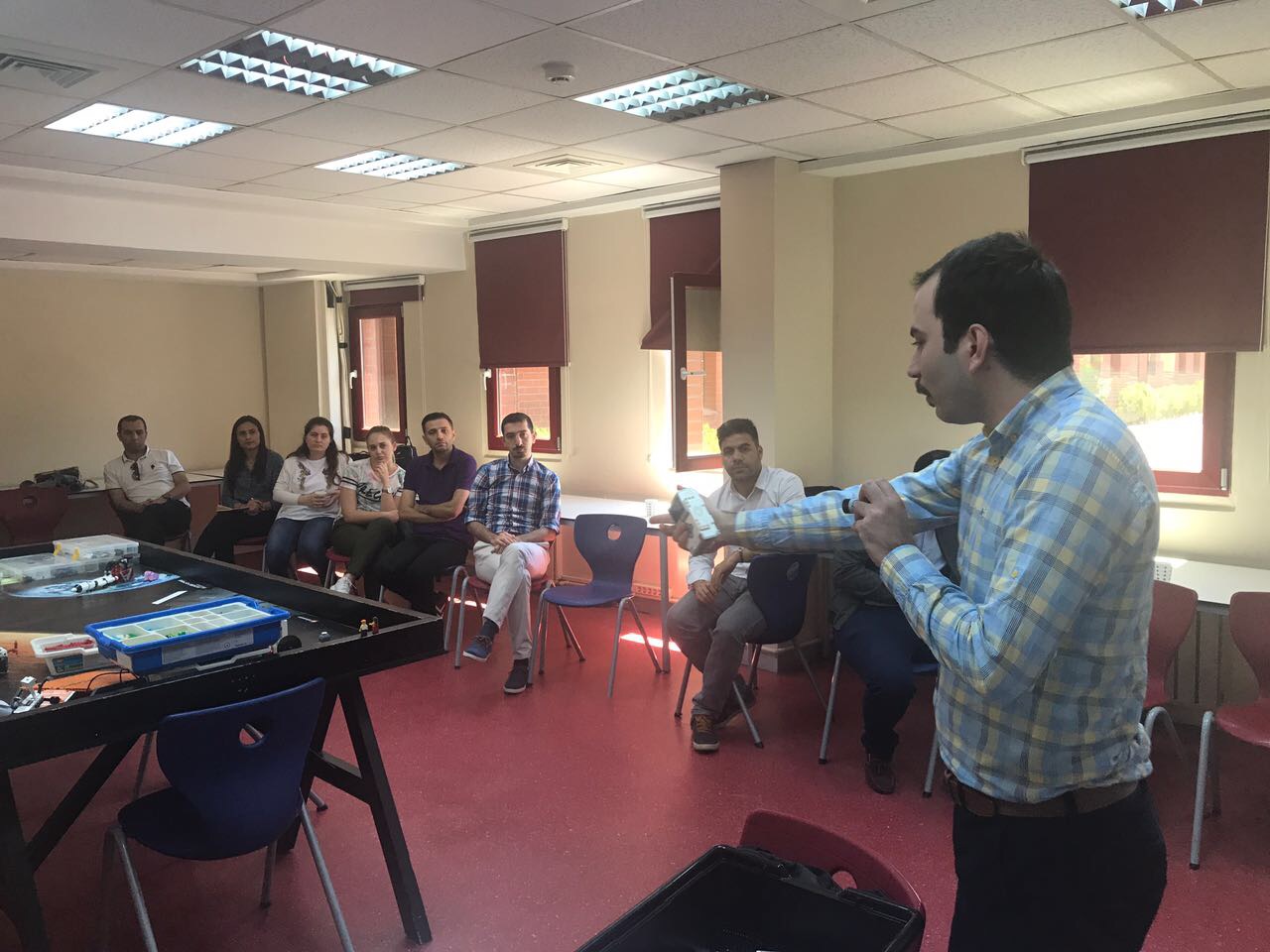 Robotik sınıf ortamı